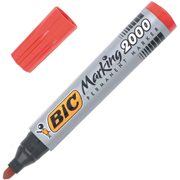 BIC MARCADOR PERMANENTE MARKING 2000 1.7mm ROJO 8209133